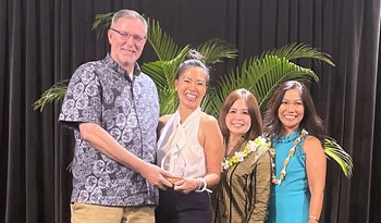 Ulupono Initiative and Anthology FINN Partners accepts award at 2025 Koa Anvil Awards